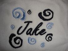 Baby Blankets monogrammed and personalized.