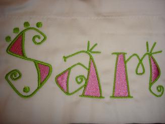 pillowcase personalized for your favorite person.
